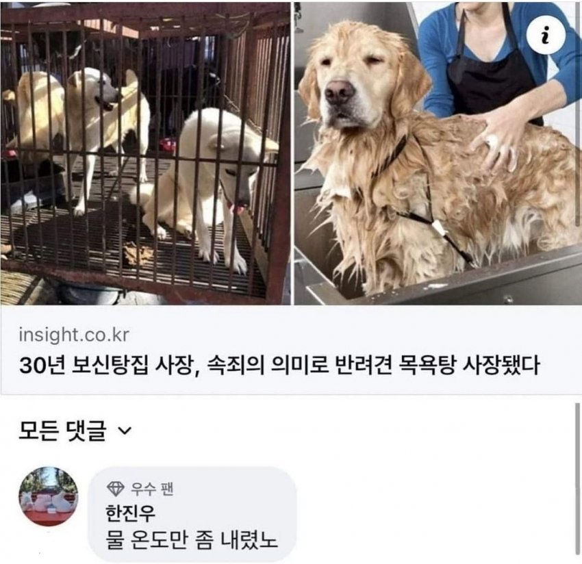 물온도만 내려서 장사하는 사람ㅋㅋ