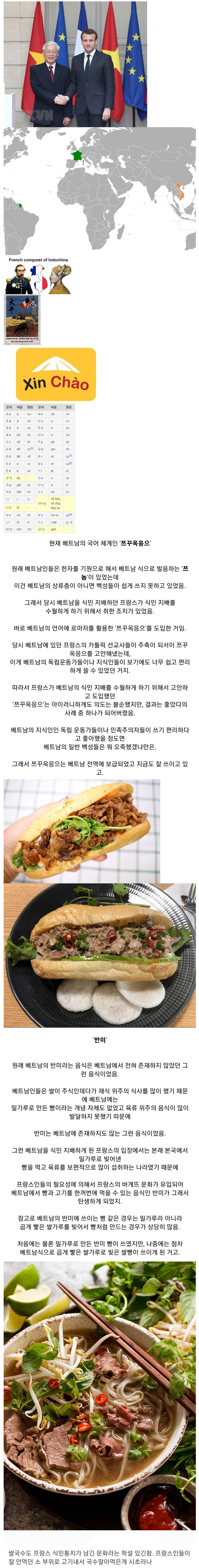 프랑스가 베트남 식민지배 시절 남긴 유산들